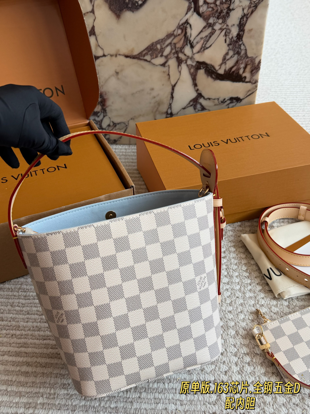 Louis Vuitton LV All In BB Handbag Cowhide Leather